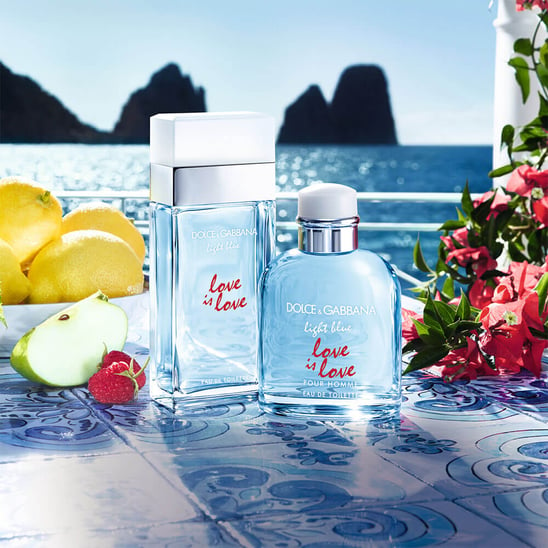 Dolce Gabbana light blue love is love